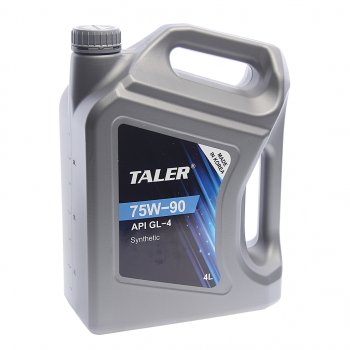 3 599 р. Масло трансмиссионное GL-4 75W90 синт.4л TALER TALER 500412  с доставкой в г. Пермь. Увеличить фотографию 1