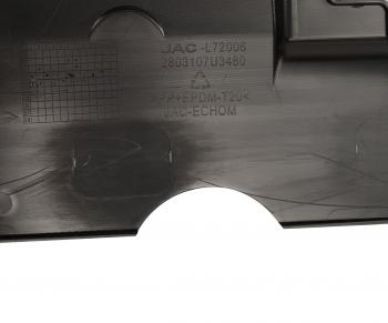 1 199 р. Накладка бампера МОСКВИЧ 3 JAC JS4 переднего верхняя OE JAC 2803107u3480  с доставкой в г. Пермь. Увеличить фотографию 3