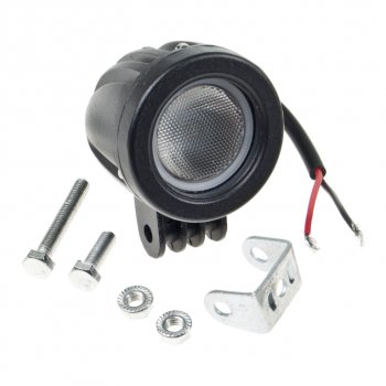 719 р. Фара рабочего света 55мм 24-10W (рассеянный свет) круглая MISTAR MISTAR mis-2410w flood MISTAR mis-2410w flood  с доставкой в г. Пермь. Увеличить фотографию 2