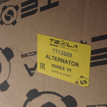 16 299 р. Генератор CUMMINS 6BT 28В 45А TESLA TECHNICS TESLA TECHNICS tt12669  с доставкой в г. Пермь. Увеличить фотографию 5
