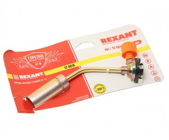 Горелка газовая под цанговый баллон без пьезоподжига GT-16 REXANT REXANT 12-0016