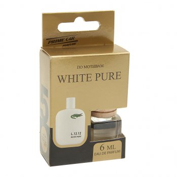 188 р. Ароматизатор подвесной жидкостный (white pure) 6мл PRIME CAR PRIME CAR af-001  с доставкой в г. Пермь. Увеличить фотографию 2