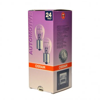 135 р. Лампа 24V P21W BA15s OSRAM OSRAM 7529  с доставкой в г. Пермь. Увеличить фотографию 1