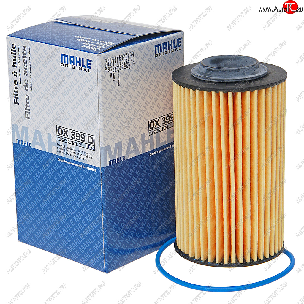 1 099 р. Фильтр масляный CHEVROLET Trailblazer (13-) (3.6) OPEL Insignia (08-) SAAB 9-3 (05-11) (2.8 T) MAHLE MAHLE ox399d  с доставкой в г. Пермь