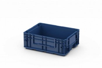 759 р. Ящик полимерный многооборотный 396х297х147.5мм синий IPLAST IPLAST ip-378751  с доставкой в г. Пермь. Увеличить фотографию 3