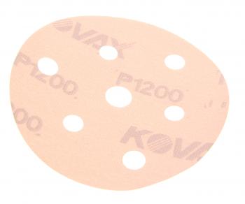 111 р. Круг абразивный на липучке P1200 d=125 7 отв.Yellow film KOVAX KOVAX 5551200  с доставкой в г. Пермь. Увеличить фотографию 1
