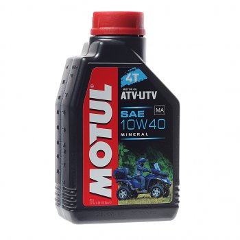 1 169 р. Масло моторное для 4-х тактных двигателей ATV-UTV 4T 10W40 1л MOTUL MOTUL 105878  с доставкой в г. Пермь. Увеличить фотографию 1