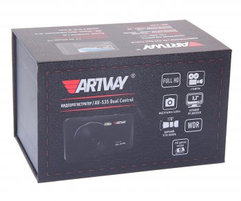 6 299 р. Видеорегистратор ARTWAY ARTWAY av-535  с доставкой в г. Пермь. Увеличить фотографию 5