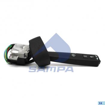 3 589 р. Переключатель подрулевой VOLVO FM стеклоочистителя SAMPA SAMPA 034.330  с доставкой в г. Пермь. Увеличить фотографию 1