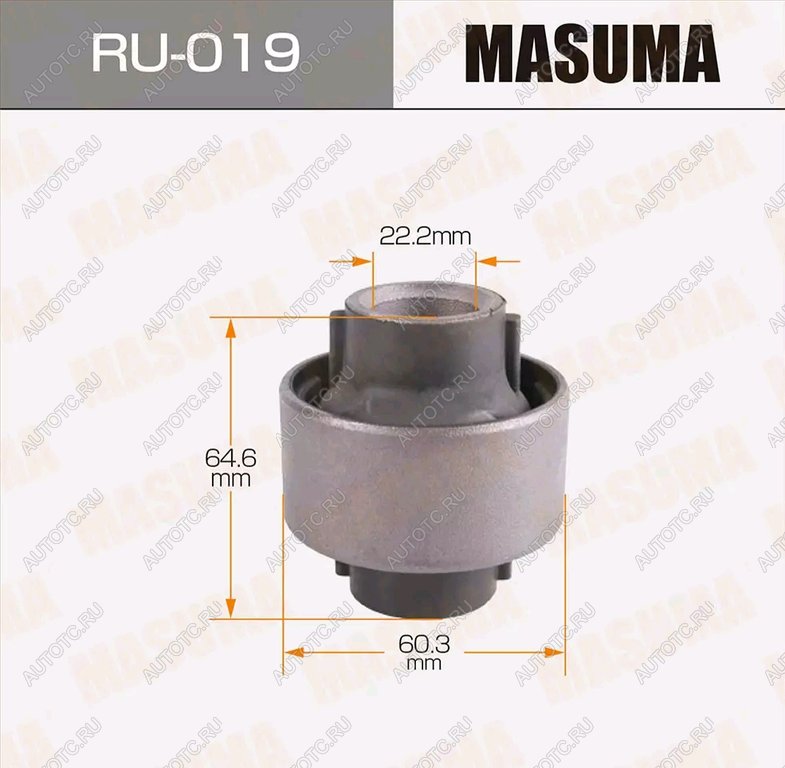 769 р. Сайлентблок TOYOTA Mark 2 рычага переднего MASUMA MASUMA ru-019  с доставкой в г. Пермь