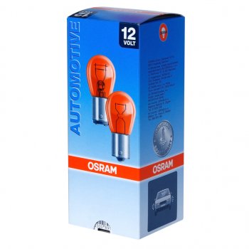 127 р. Лампа 12V PY21W BAU15s желтая OSRAM OSRAM 7507  с доставкой в г. Пермь. Увеличить фотографию 1