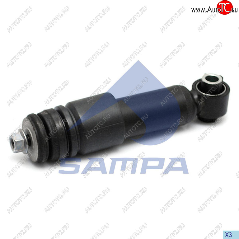 2 059 р. Амортизатор VOLVO FH4 кабины задний горизонтальный SAMPA SAMPA 034.224-01  с доставкой в г. Пермь