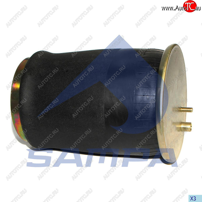 7 499 р. Пневморессора MAN TGA (стальной стакан) SAMPA SAMPA sp554884-k09  с доставкой в г. Пермь