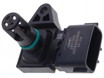 6 399 р. Датчик температуры JAC N75,N80,N120 КАМАЗ Компас-912 (ISF 3.8) и давления во впускном коллекторе OE JAC c2897333  с доставкой в г. Пермь. Увеличить фотографию 2