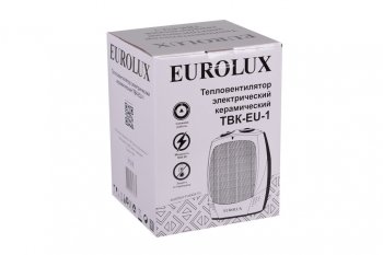 2 199 р. Тепловентилятор бытовой 1.80кВт (18кв.м) настольный белый EUROLUX EUROLUX 6726  с доставкой в г. Пермь. Увеличить фотографию 12