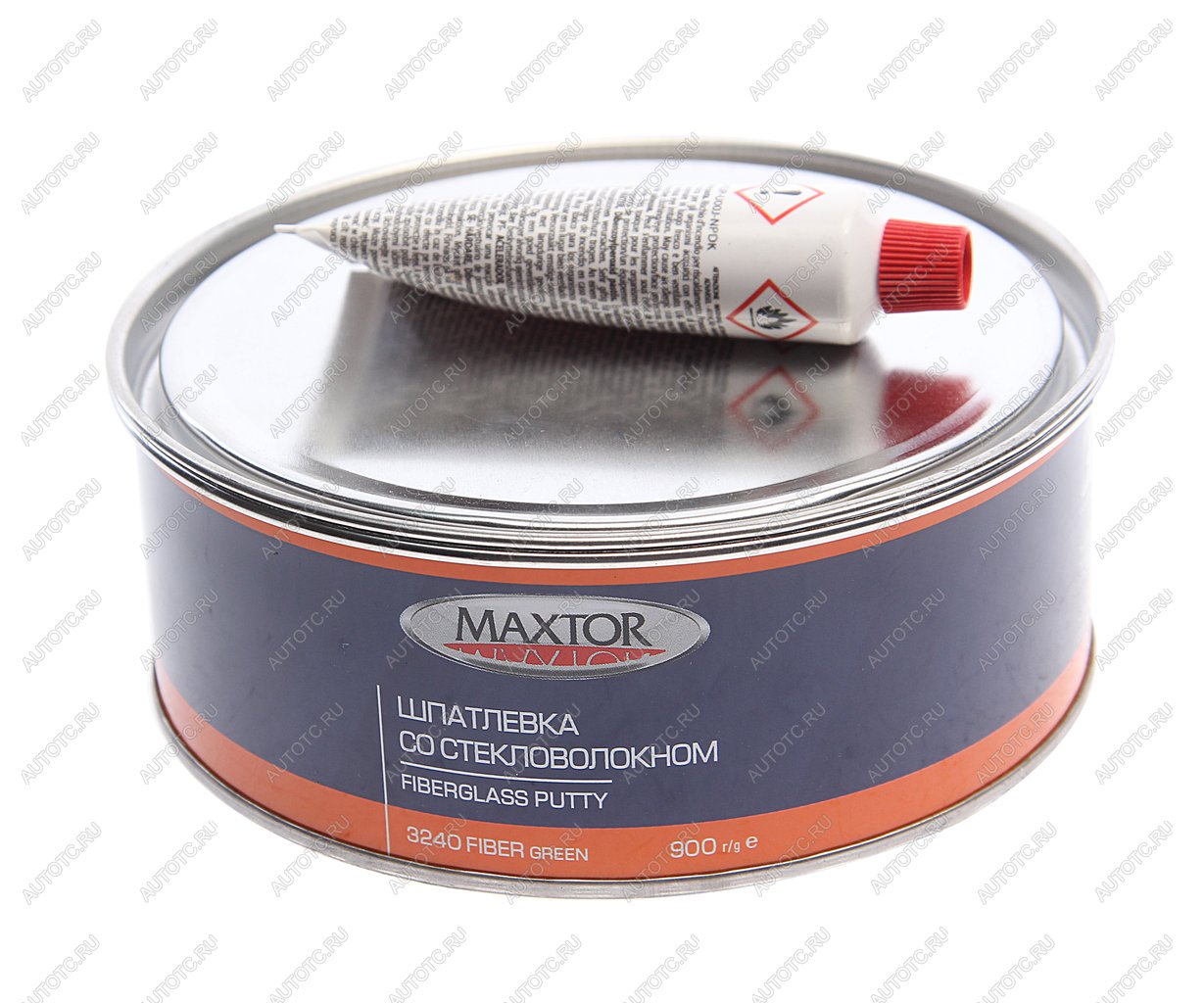 659 р. Шпатлевка со стекловолокном FIBER GLASS GREEN 0.9кг MAXTOR MAXTOR 32400.9  с доставкой в г. Пермь