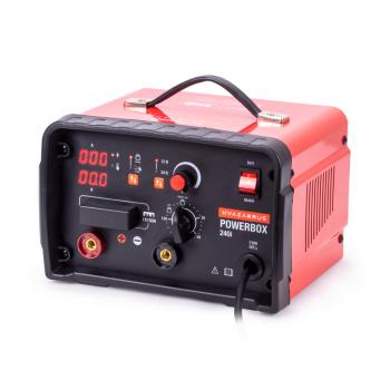 12 999 р. Устройство пуско-зарядное 12-24V40-700Ач240А инверторное KVAZARRUS KVAZARRUS powerbox 240i  с доставкой в г. Пермь. Увеличить фотографию 2