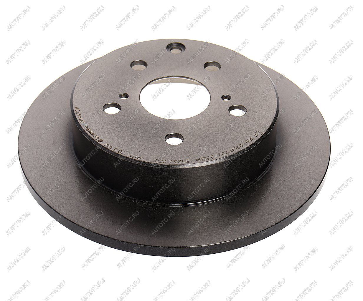 4 999 р. Диск тормозной TOYOTA Rav 4 (05-12) задний (1шт.) BREMBO BREMBO 08.a429.11  с доставкой в г. Пермь