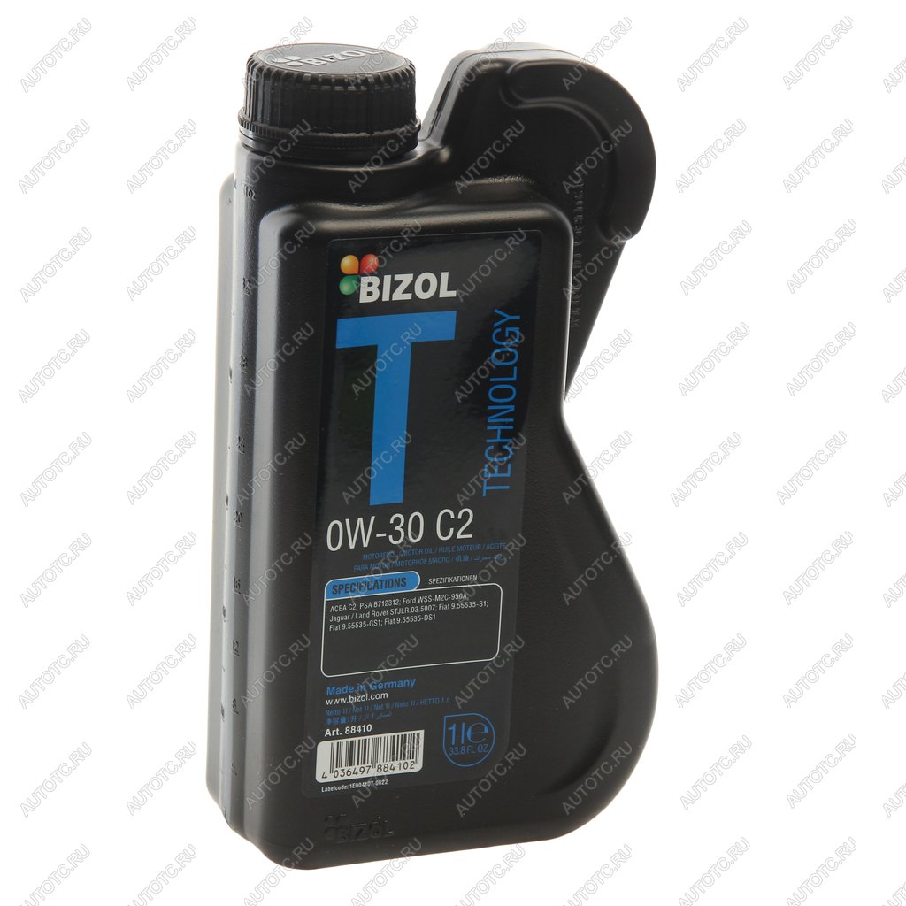 829 р. Масло моторное TECHNOLOGY 0W30 C2 синт.1л BIZOL BIZOL 88410  с доставкой в г. Пермь