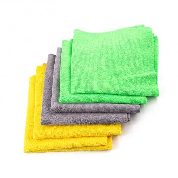 649 р. Салфетка микрофибра универсальная 40х40см (6шт.) Terry Towel SHINE SYSTEMS SHINE SYSTEMS ss582  с доставкой в г. Пермь. Увеличить фотографию 1