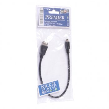 27 р. Переходник USB-M5P 4.5мм 0.3м PREMIER PREMIER 5-941  с доставкой в г. Пермь. Увеличить фотографию 1