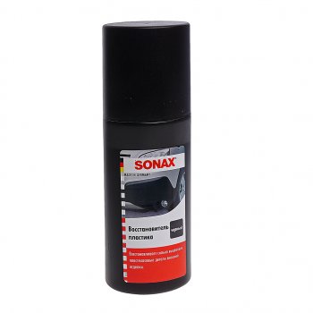 789 р. Восстановитель пластика наружного черный 100мл SONAX SONAX 409100  с доставкой в г. Пермь. Увеличить фотографию 1