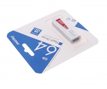 589 р. Карта памяти USB 64GB SMART BUY SMART BUY sb64gbir-w3  с доставкой в г. Пермь. Увеличить фотографию 2