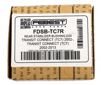 359 р. Втулка стабилизатора FORD Transit (02-) заднего FEBEST FEBEST fdsb-tc7r  с доставкой в г. Пермь. Увеличить фотографию 4
