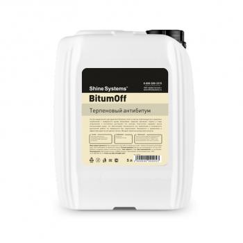 5 449 р. Очиститель битума 5л BitumOFF SHINE SYSTEMS SHINE SYSTEMS ss948  с доставкой в г. Пермь. Увеличить фотографию 1