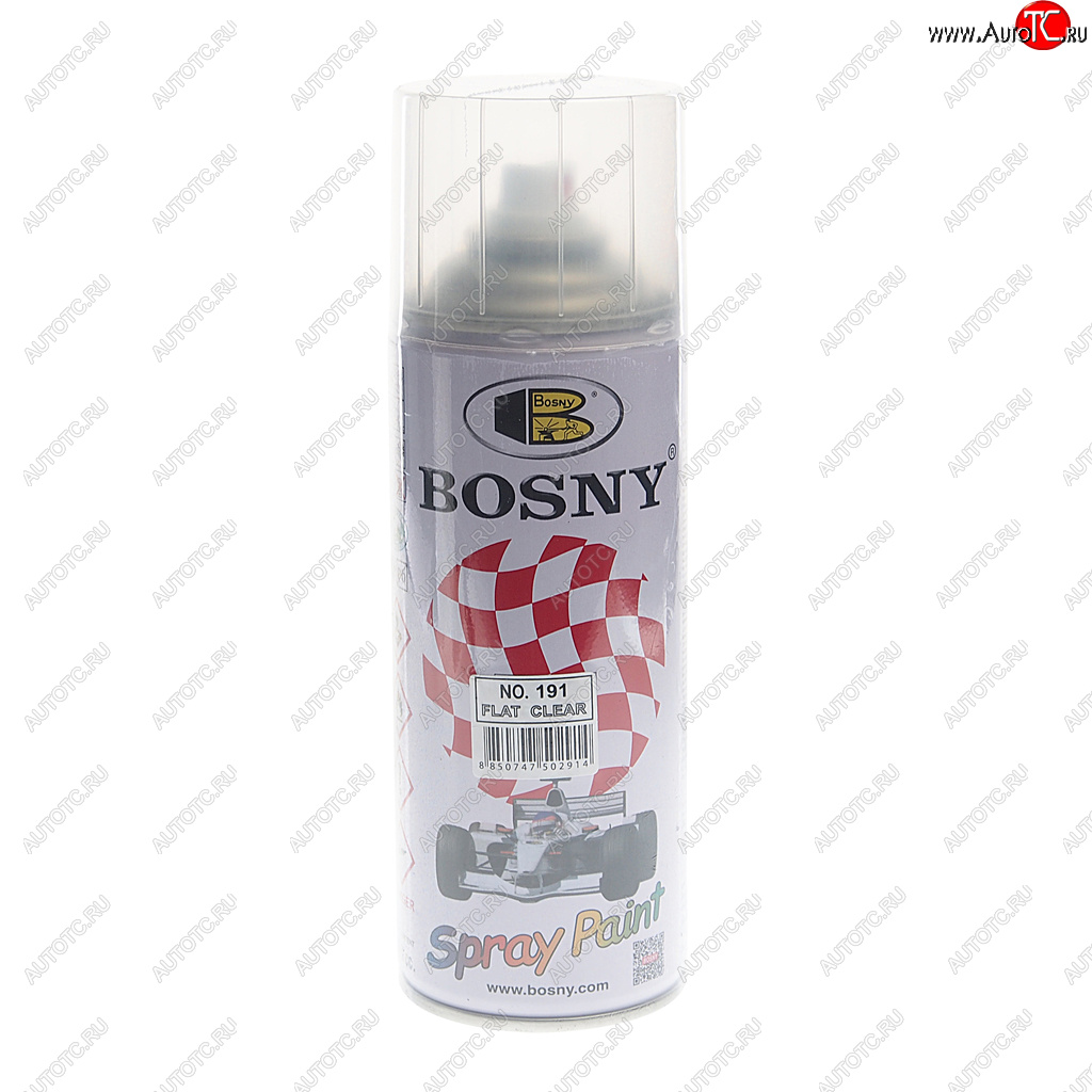 419 р. Лак матовый акриловый аэрозоль 400мл BOSNY BOSNY 191  с доставкой в г. Пермь