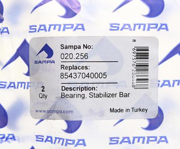 449 р. Втулка стабилизатора MAN TGL (05-) переднего SAMPA SAMPA 020.256  с доставкой в г. Пермь. Увеличить фотографию 3