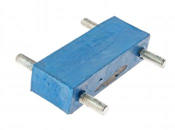 369 р. Подушка ГАЗ-2401,3302 двигателя задняя (синяя) Вулкан-НН ВУЛКАН-НН 24-1001050  с доставкой в г. Пермь. Увеличить фотографию 1