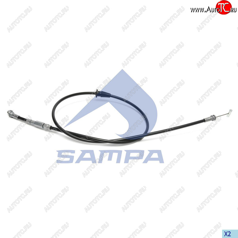 1 679 р. Трос MAN привода замка капота SAMPA SAMPA 028.013  с доставкой в г. Пермь