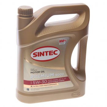 2 669 р. Масло моторное PREMIUM 9000 A3B4 5W30 синт.4л SINTEC SINTEC 600103  с доставкой в г. Пермь. Увеличить фотографию 1
