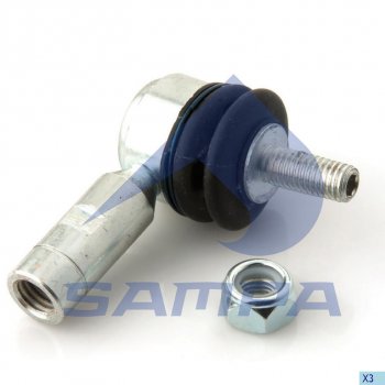 439 р. Наконечник КАМАЗ-5490 MERCEDES тяги КПП SAMPA SAMPA 100.037  с доставкой в г. Пермь. Увеличить фотографию 1