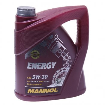 2 499 р. Масло моторное ENERGY 5W30 SNA3B4 синт.4л 7511 MANNOL MANNOL 7017  с доставкой в г. Пермь. Увеличить фотографию 1