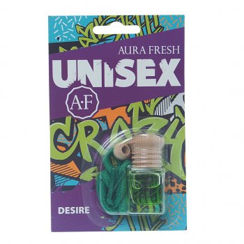 224 р. Ароматизатор подвесной жидкостный (desire) 6мл Unisex AURA FRESH AURA FRESH 23380  с доставкой в г. Пермь. Увеличить фотографию 1