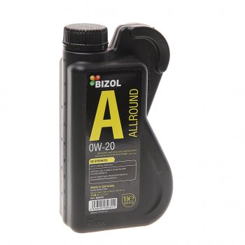 1 329 р. Масло моторное ALLROUND 0W20 синт.1л BIZOL BIZOL 85830  с доставкой в г. Пермь. Увеличить фотографию 1