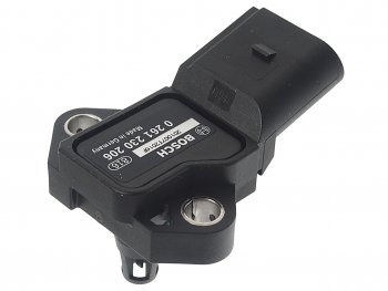 3 899 р. Датчик давления воздуха AUDI A3 (08-) коллектора впускного BOSCH BOSCH 0261230206  с доставкой в г. Пермь. Увеличить фотографию 2