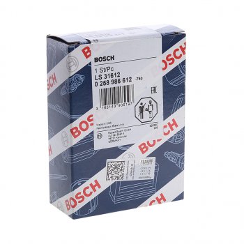 6 599 р. Датчик кислорода SUBARU Forester (02-07),Impreza (00-05) (2.02.5) BOSCH BOSCH 0258986612  с доставкой в г. Пермь. Увеличить фотографию 3