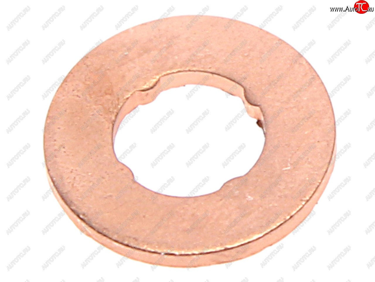 56 р. Прокладка ГАЗ-3302 дв.CUMMINS ISF 2.8 форсунки (медная) (аналог BOSCH F00VC17503) РД РУССКИЙ ДВИГАТЕЛЬ 5340-1112011  с доставкой в г. Пермь