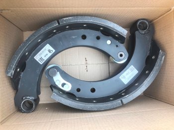 7 499 р. Колодки тормозные МАЗ (2шт.) комплект на колесо BRAKE BLOCKS BRAKE BLOCKS 5336-350109091  с доставкой в г. Пермь. Увеличить фотографию 5