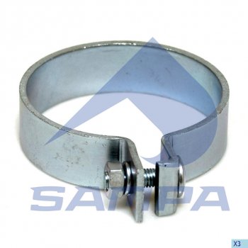 299 р. Хомут глушителя MAN L2000 SAMPA SAMPA 020.343  с доставкой в г. Пермь. Увеличить фотографию 1