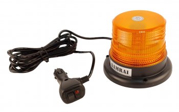 2 079 р. Маяк импульсный 1224V (10 светодиодов) 7 режимов на магните желтый LED LT LED TECHNOLOGY 015s  с доставкой в г. Пермь. Увеличить фотографию 2