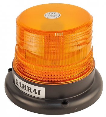 2 079 р. Маяк импульсный 1224V (10 светодиодов) 7 режимов на магните желтый LED LT LED TECHNOLOGY 015s  с доставкой в г. Пермь. Увеличить фотографию 1