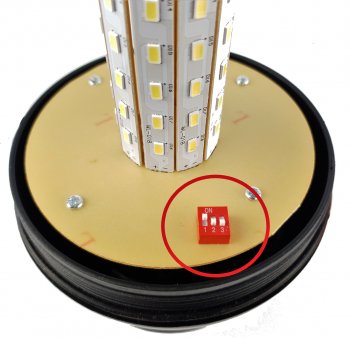 2 699 р. Маяк импульсный 1224V (60 светодиодов) 3 режима на магните желтый LED LT LED TECHNOLOGY 014b  с доставкой в г. Пермь. Увеличить фотографию 4
