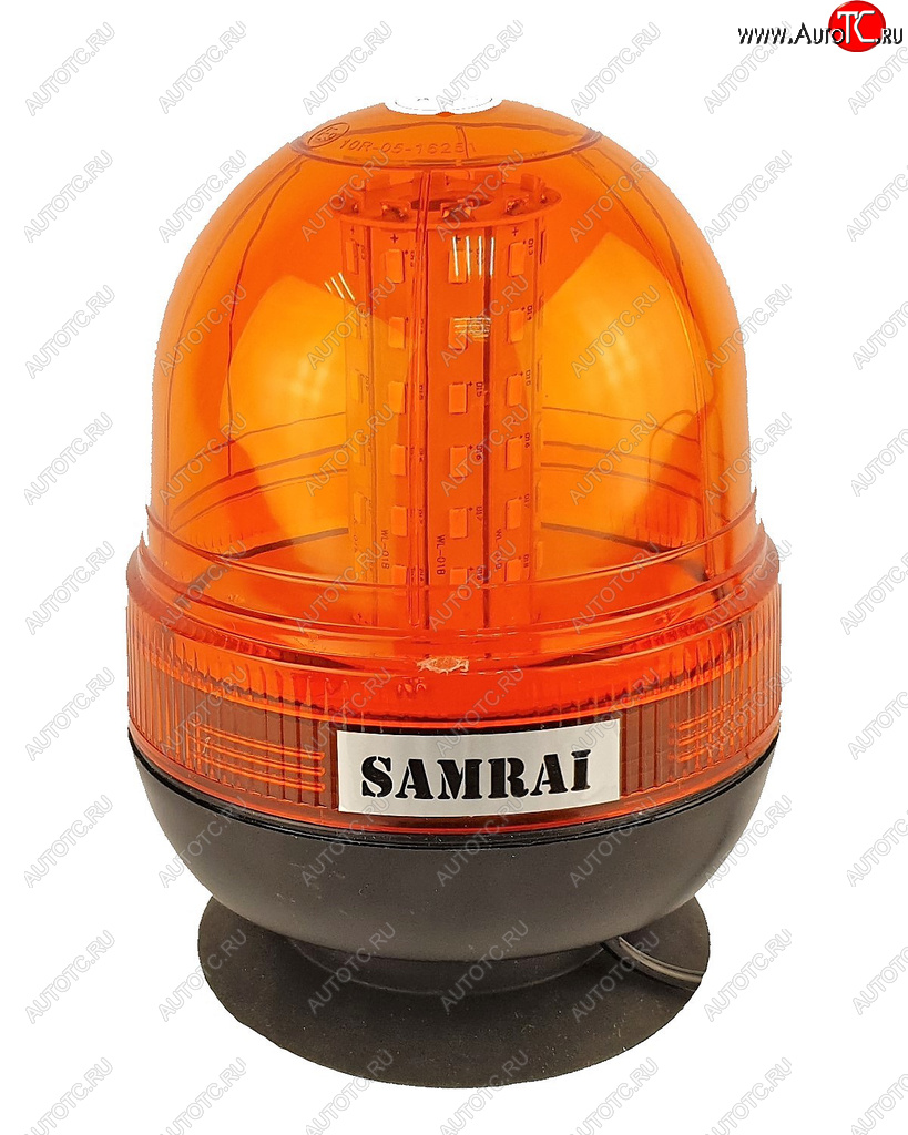 2 699 р. Маяк импульсный 1224V (60 светодиодов) 3 режима на магните желтый LED LT LED TECHNOLOGY 014b  с доставкой в г. Пермь