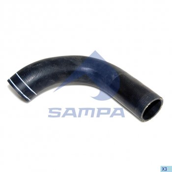 729 р. Патрубок MERCEDES радиатора SAMPA SAMPA 011.458  с доставкой в г. Пермь. Увеличить фотографию 1