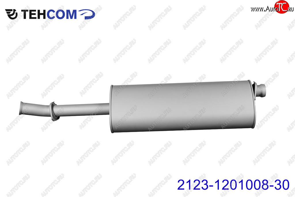 5 799 р. Глушитель ГАЗ-3302 Next дв.Evotech 2.7 ЕВРО-5 ТЕХКОМ ТЕХКОМ 2123-1201008-30  с доставкой в г. Пермь