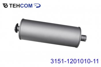 2 299 р. Глушитель УАЗ-3151,3741 НО ТЕХКОМ ТЕХКОМ 3151-1201010-11  с доставкой в г. Пермь. Увеличить фотографию 1
